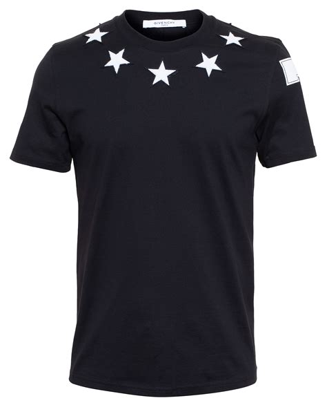 givenchy black star t shirt